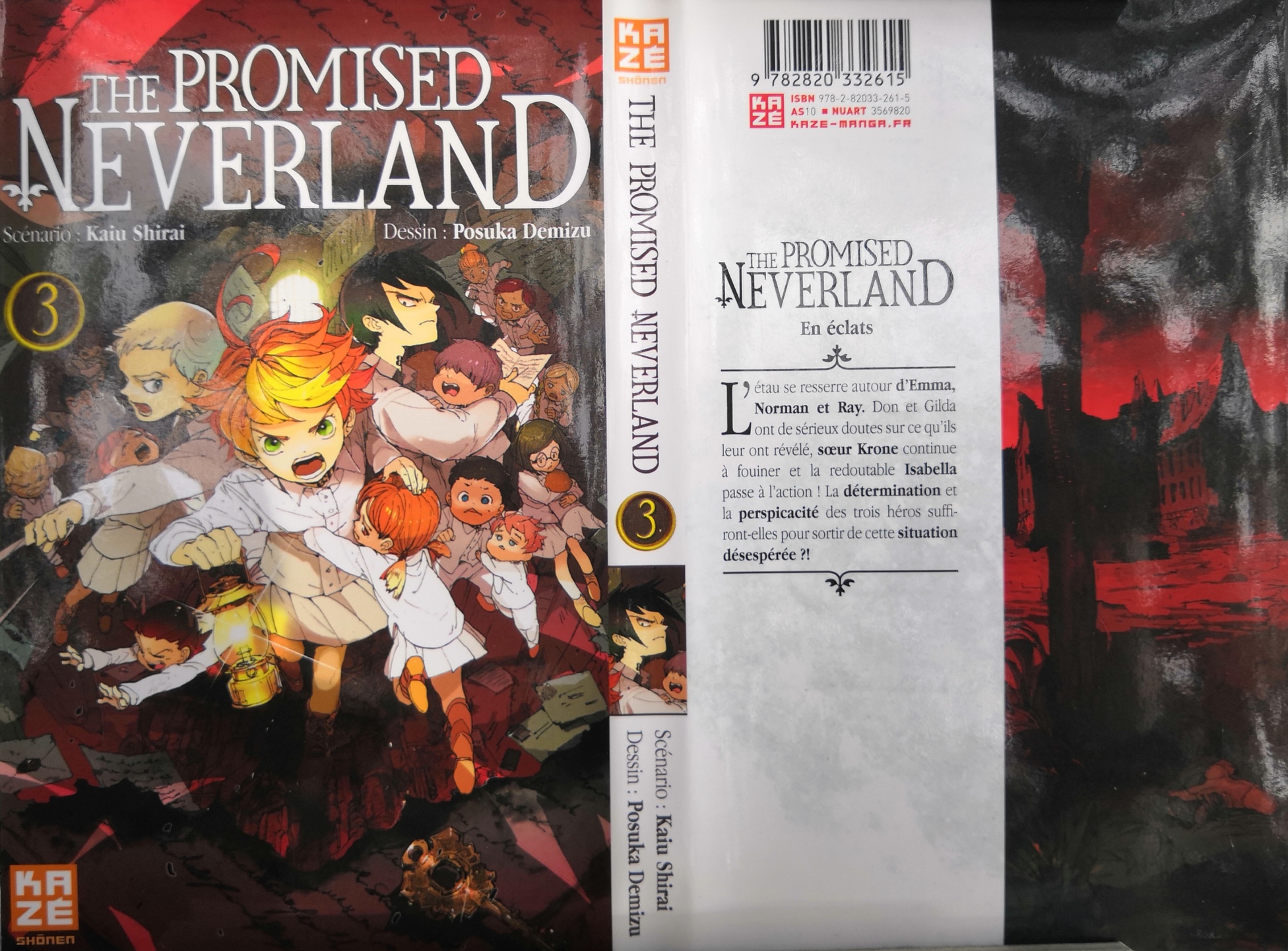 Les Trésors du Nain: The Promised Neverland, tomes 1, 2 et 3 - Gaak