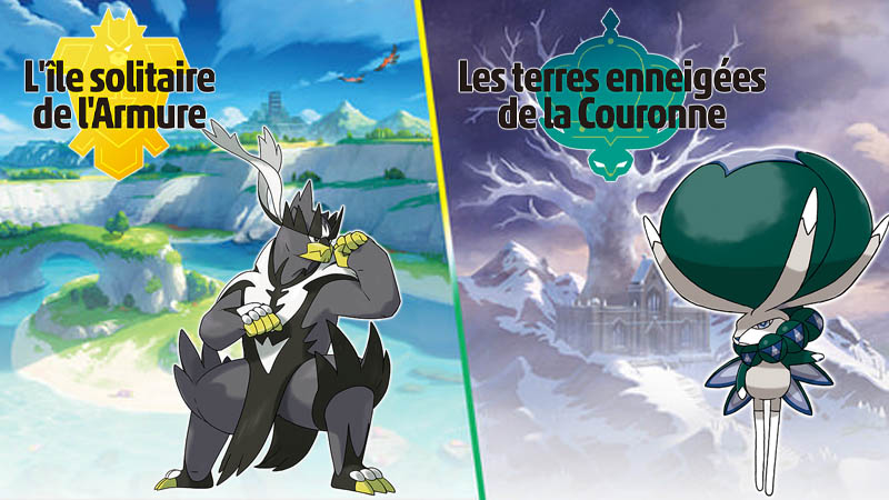 Nouveaux légendaires dans 2 nouvelles contrées pour Pokémon