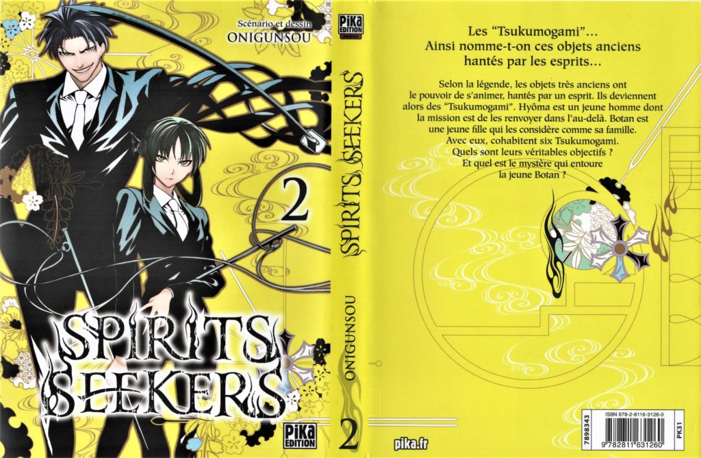 Jaquette Spirits Seekers Tome 2
