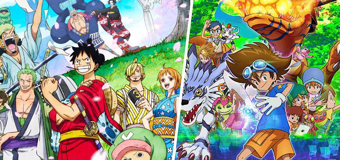 One Piece et Digimon également reportés