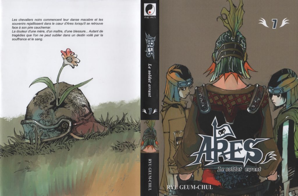 Jaquette du tome 7 d’Arès Meian Editions Arc Black Cygnus