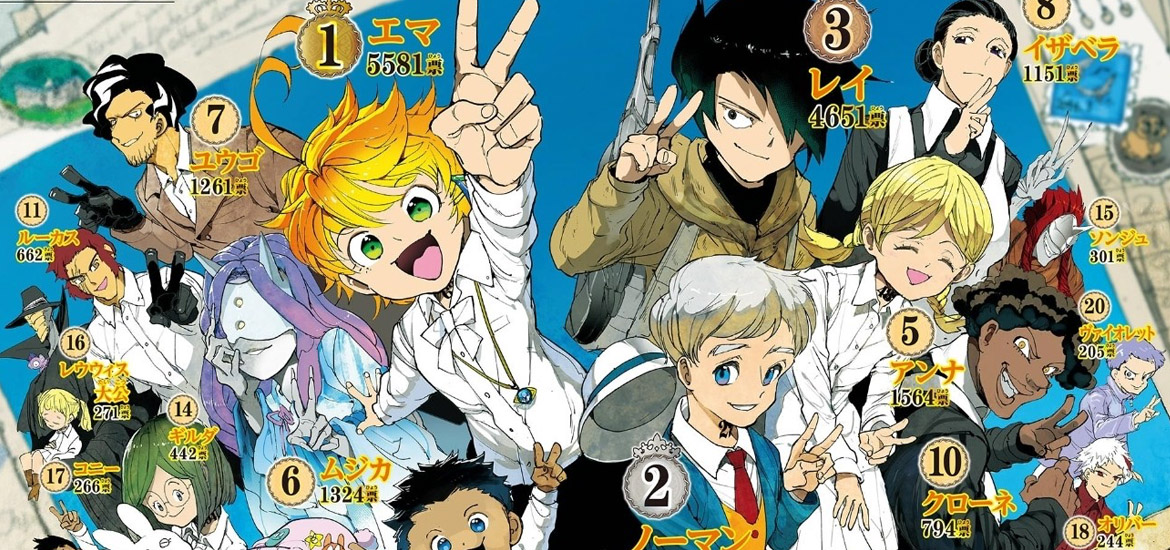 Chapitre final pour The Promised Neverland ! (Édit) Gaak