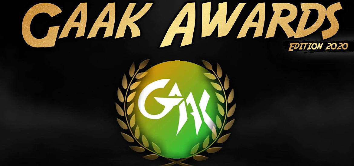 Gaak Awards 2020 Catégories Vote