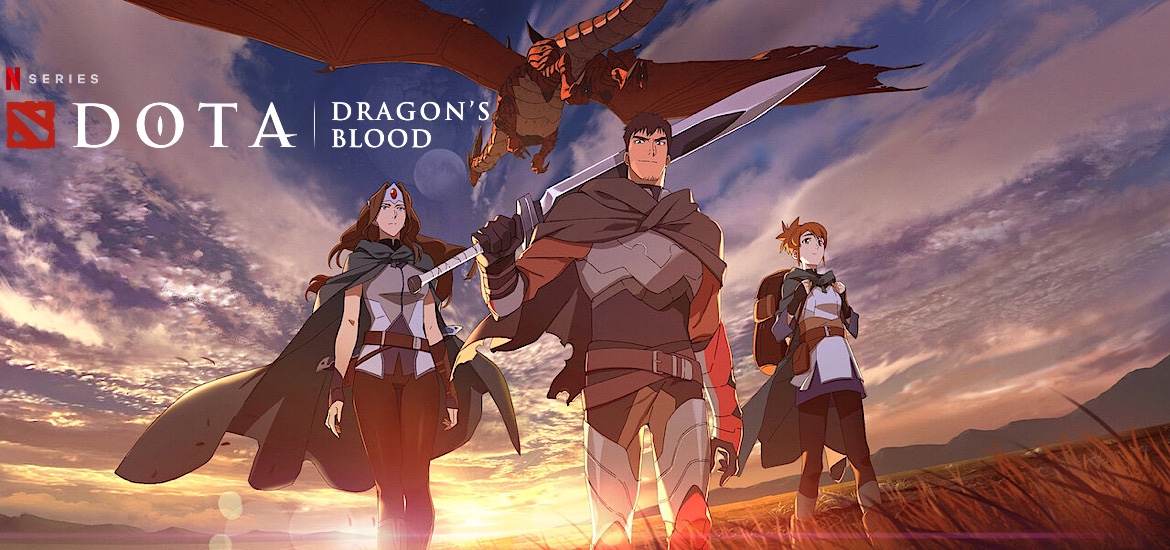 Dota Dragon’s Blood Netflix Film animation animé Teaser