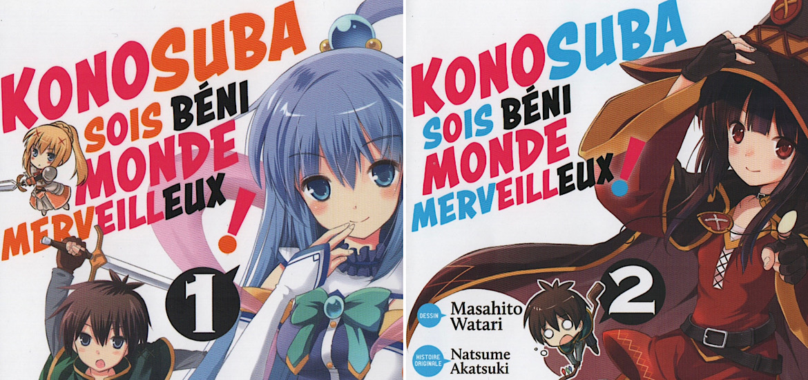 Les Trésors du Nain Konosuba Tome 1 et 2 Meian Edition Avis Review Critique