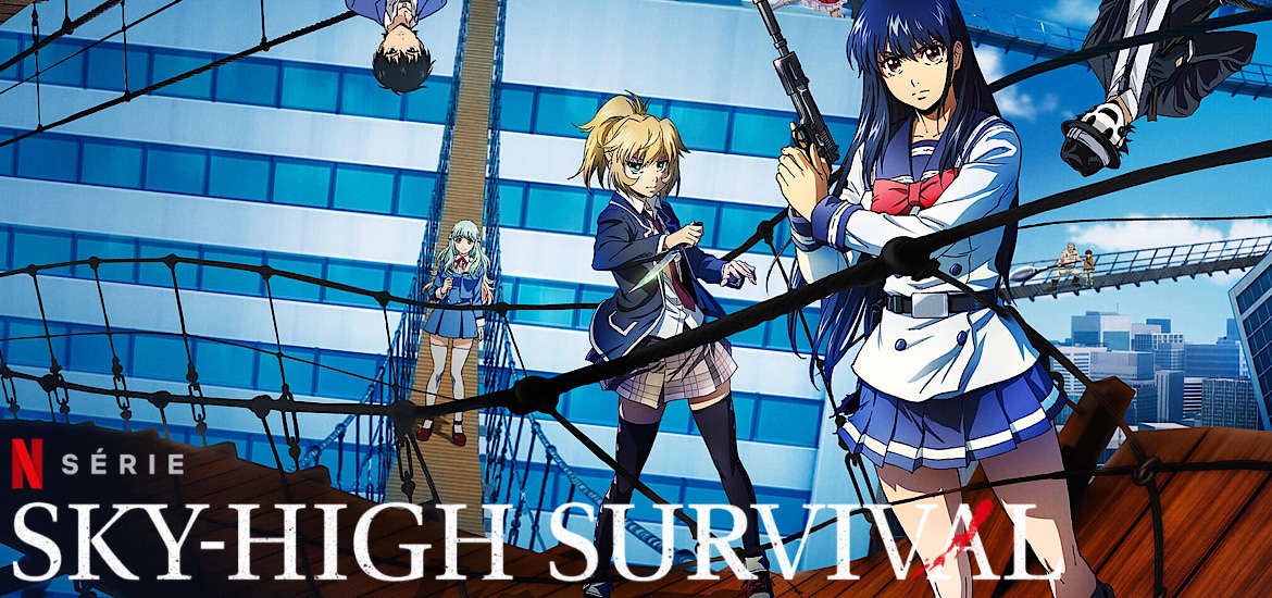 Trouvailles du Nain Sky High Survival Tenkuu Shinpan High Rise Invasion Netflix Anime Review Critique Avis Les Trésors du Nain