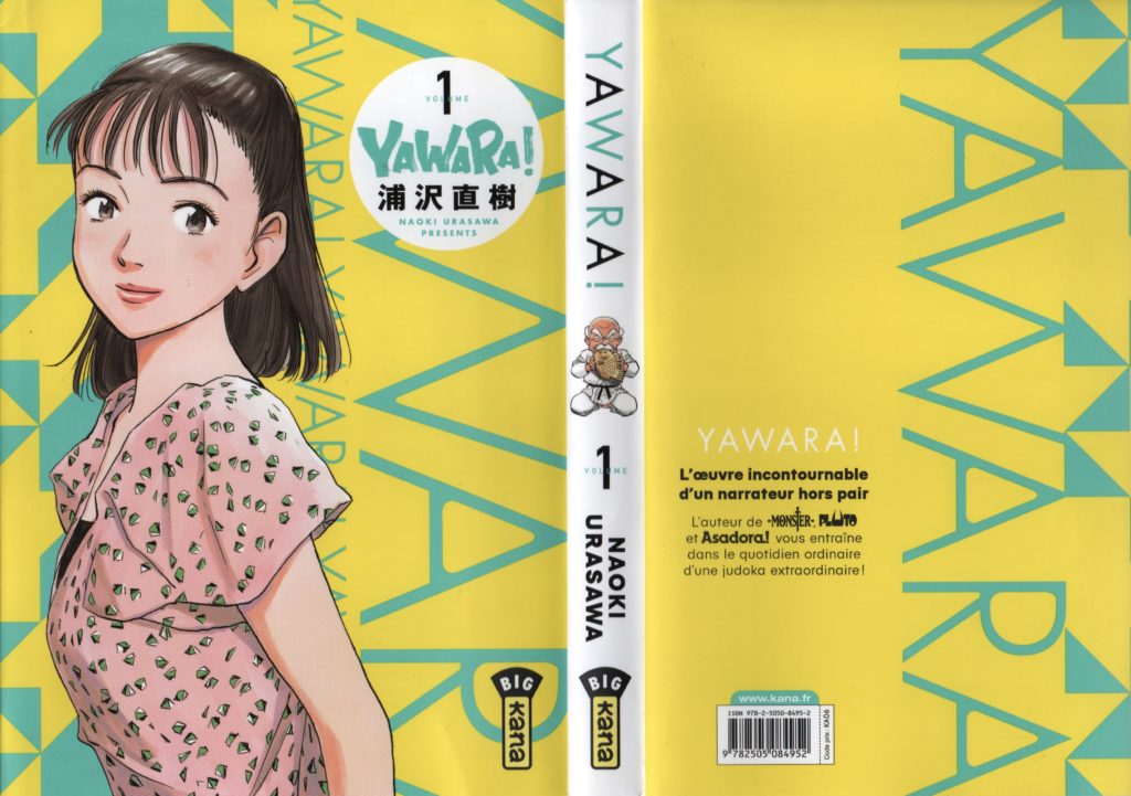 Jaquette couverture Les Trésors du Nain Yawara tome 1 Naoki Urasawa Kana Editions Avis Review Critique