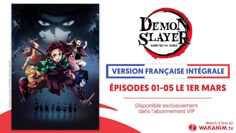 La VF de Demon Slayer disponible dès aujourd’hui sur Wakanim! - Gaak
