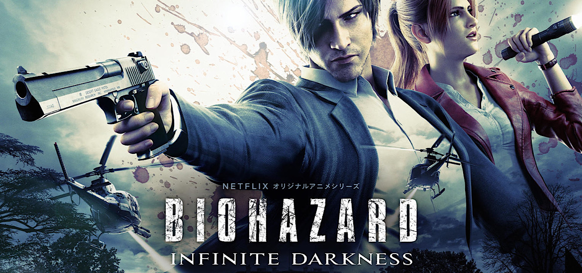 Biohazard Infinite Darkness Resident Evil Infinite Darkness Netflix anime série 2021 Nick Apostolides Stephanie Panisello Resident Evil 2 Remake