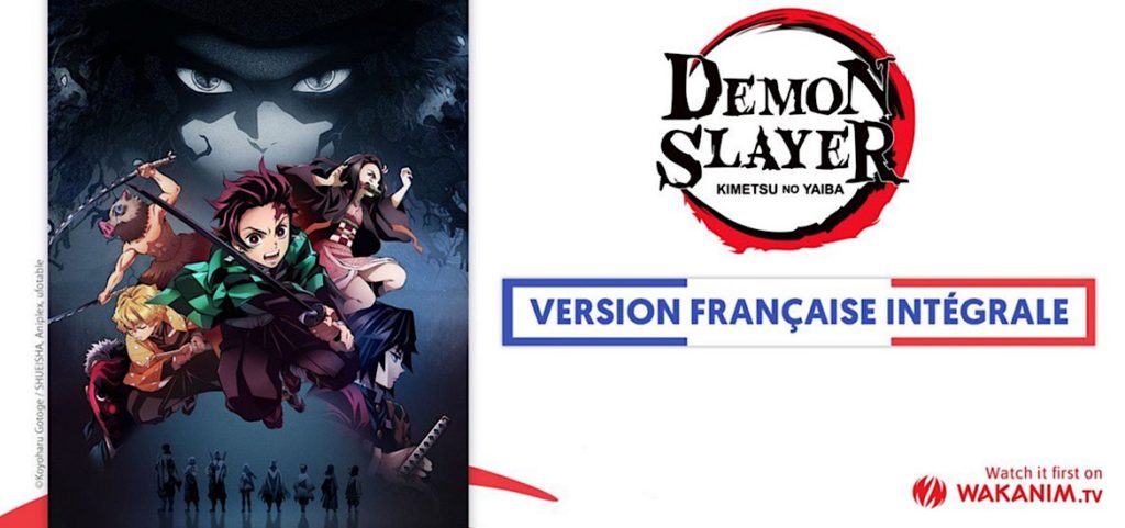 La VF de Demon Slayer disponible dès aujourd’hui sur Wakanim! - Gaak