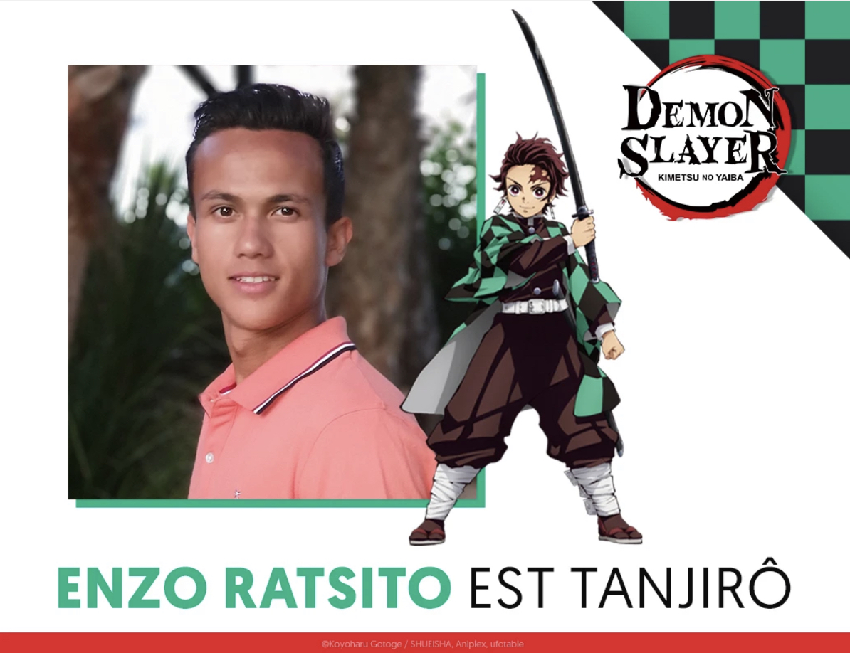 Christophe Lemoine Demon Slayer La VF de Demon Slayer disponible dès aujourd’hui sur Wakanim! | Gaak