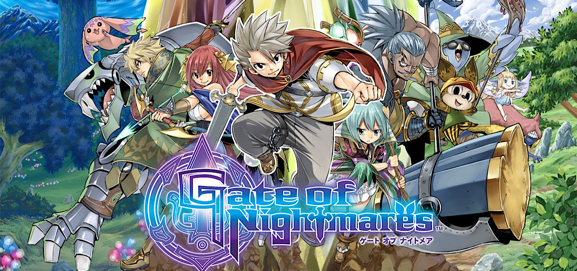 Gate of Nightmares GoN Hiro Mashima Edens Zero Fairy Tail Rave Annonce Square Enix RPG Mobile Smartphone Teaser Trailer