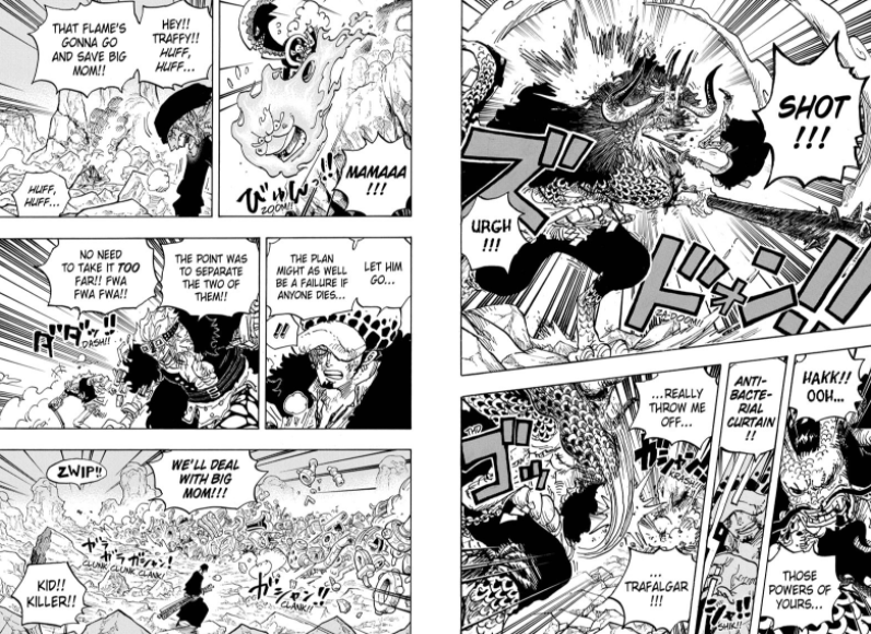 One Piece Scan Chapitre 1010 review avis critique zoro kaido luffy