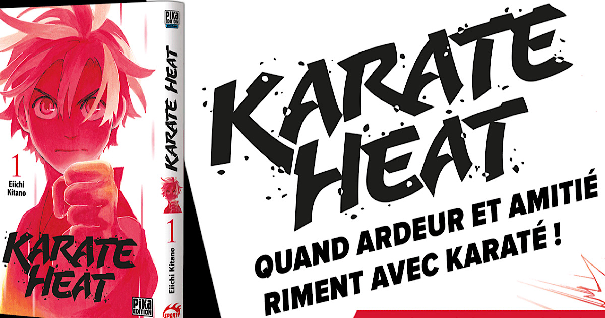 Karaté Heat : Les éditions Pika annoncent la sortie du manga ! | Gaak