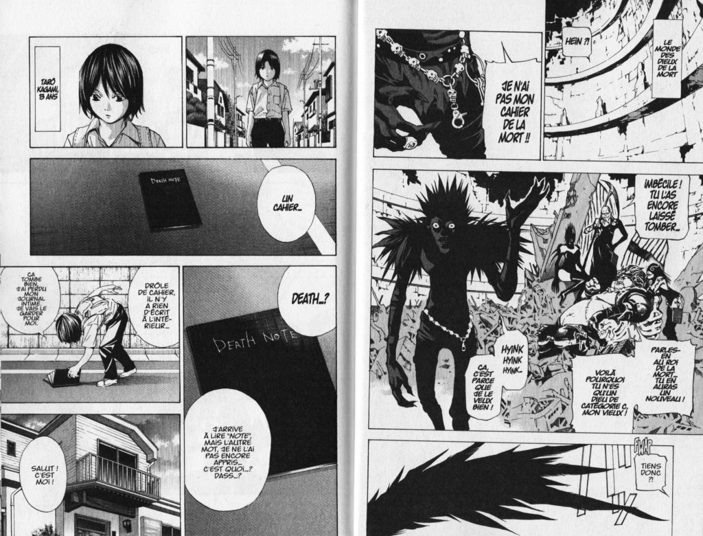 Les Trésors du Nain Death Note Short Stories Minoru Tanaka Ryuk Tsugumi Oba Takeshi Obata Kana Editions Taro Kagami Chapitre Pilote