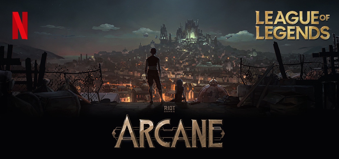 League of Legends Arcane Série animée Netflix Riot Games Date de sortie Automne 2021 Teaser Geeked Week Trailer