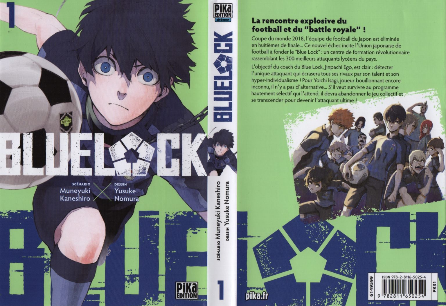 Les Trésors du Nain: Blue Lock, tome 1 et 2 - la frappe graphique! - Gaak
