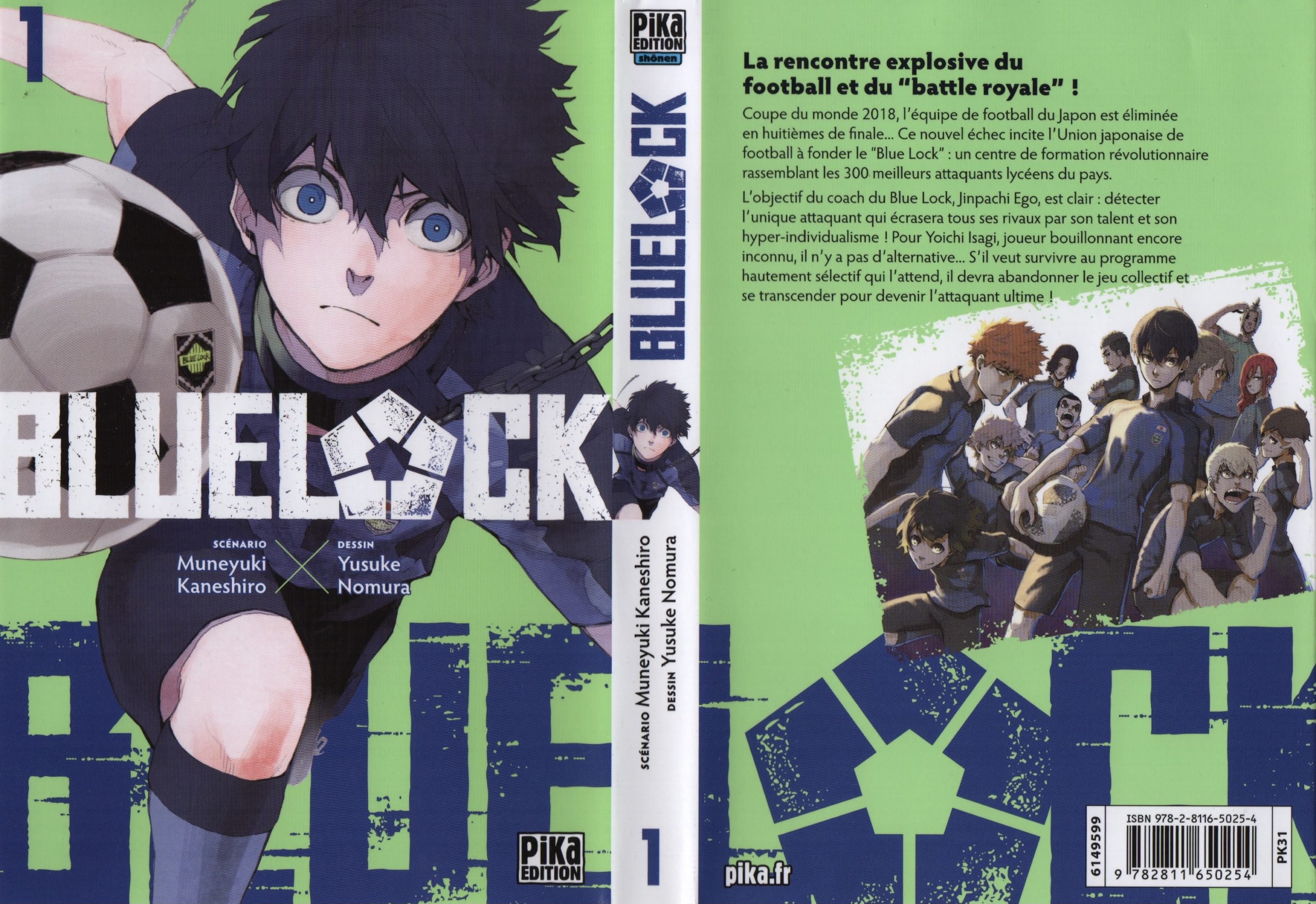 Blue Lock Nombre De Tome