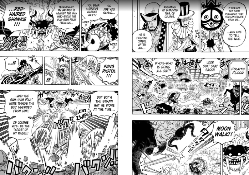 Chapitre 1018 One Piece Scan VF Shueisha Manga Plus Weekly Shonen Jump Pause Avis Critique Review Jinbe Who’s Who