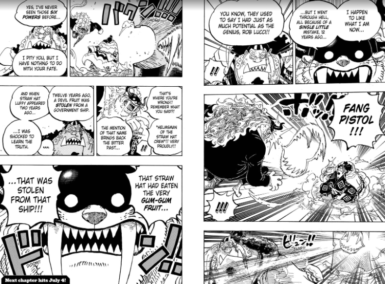 Chapitre 1017 One Piece Scan Shueisha Manga Plus Weekly Shonen Jump Pause Avis Critique Review