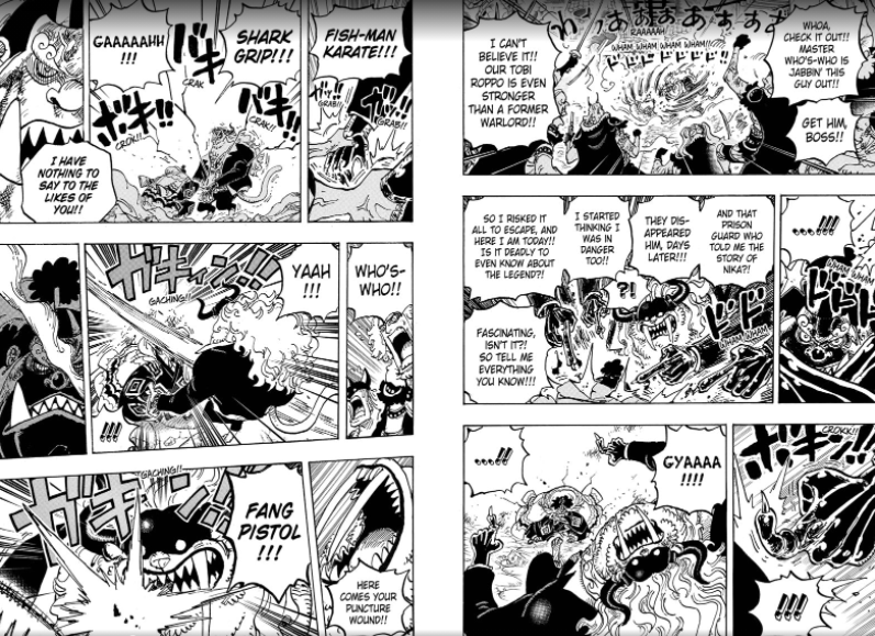 Chapitre 1018 One Piece Scan VF Shueisha Manga Plus Weekly Shonen Jump Pause Avis Critique Review Jinbe Who’s Who