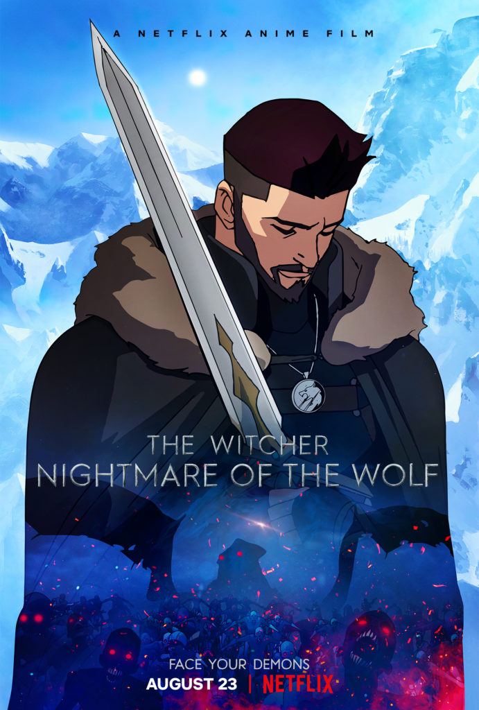The Witcher Nightmare of the Wolf Anime Film d’animation Trailer Netflix Date de sortie 23 août 2021 Vesemir Geralt Studio Mir