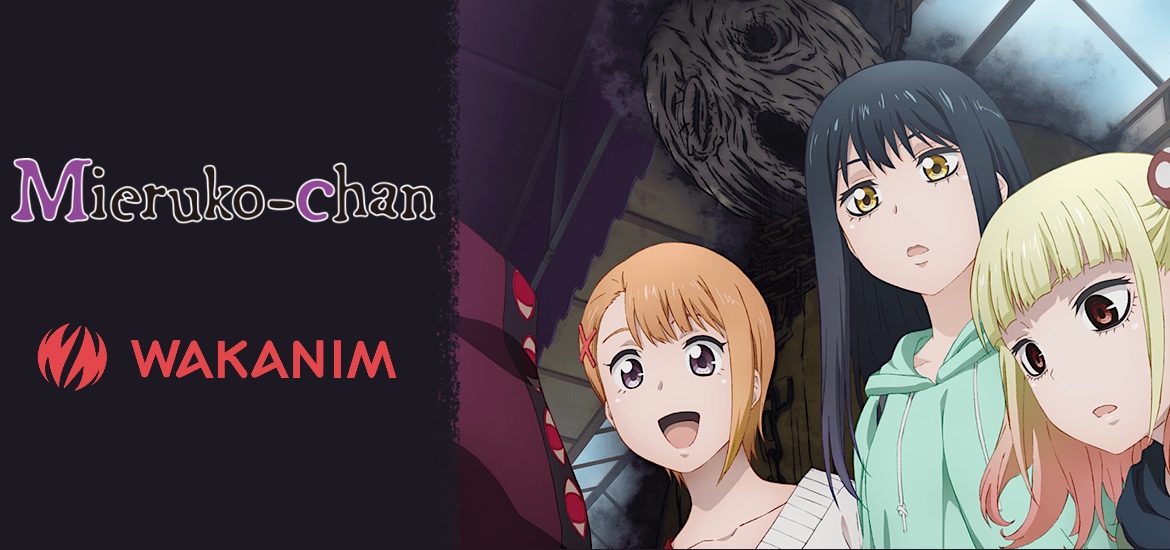 Mieruko-chan Wakanim Anime Date de Sortie 3 octobre 2021 Trailer Manga d’horreur shonen Ototo