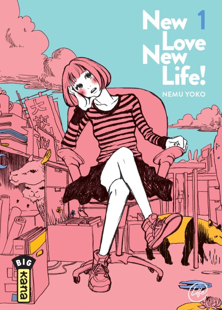 New Love New Life josei éditions Kana Nemu Yoko Gozen 3-ji no Muhouchitai Janvier 2022 First Job New Life Préquel