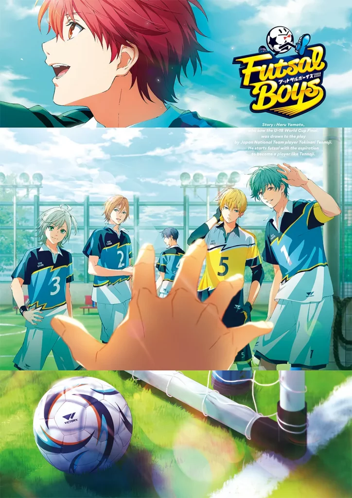 Futsal Boys Anime Date de sortie 9 Janvier 2022 Studio Diomedea Trailer Teaser