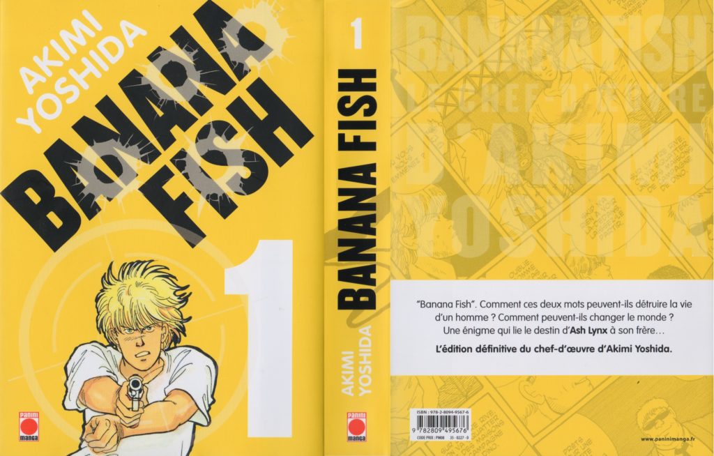 Banana Fish Akimi Yoshida Réédition Perfect Edition Panini Manga tome 1 2 3 Avis Review Critique Les Trésors du Nain Yaoi Boy’s Love Shojo