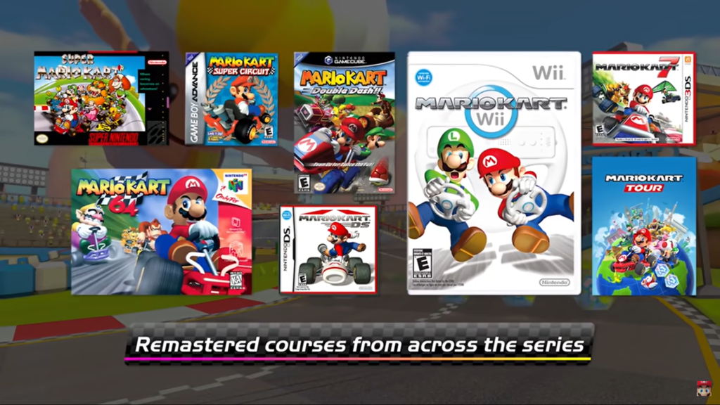 Nintendo Direct - Mario Kart 8 - Booster Course Pass DLC - Remastered