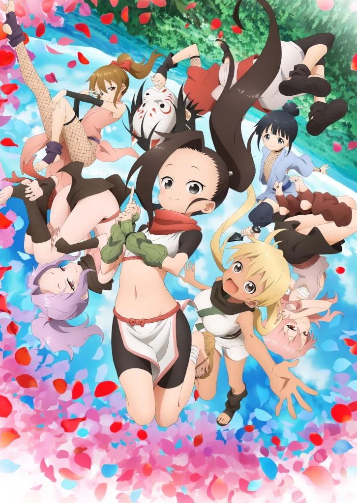 In the Heart of Kunoichi Tsubaki Trailer Anime Adaptation Soichiro Yamamoto Date de sortie 9 Avril 2022  Anime Printemps 2022 Teasing Master Takagi San Quand Takagi me taquine nobi nobi 