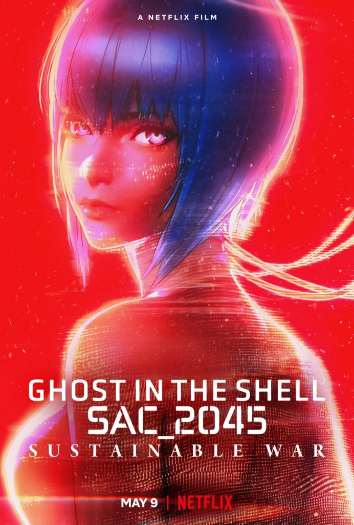 Ghost in The Shell SAC_2045 Sustainable War Film annonce Anime Série Production IG Sola Digital Arts Date de sortie 9 Mai 2022 Teaser Opening Ending Trailer Saison 2 Date de sortie 23 mai 2022