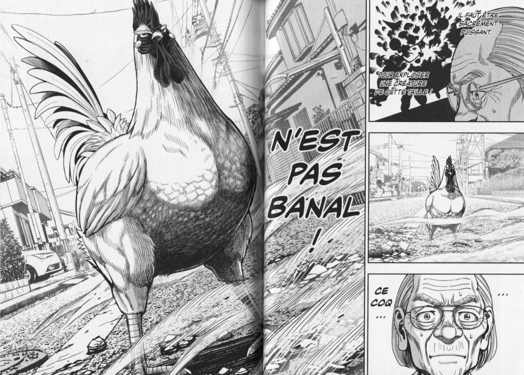 Rooster Fighter Coq de baston Tome 1 Shu Sakuratani Mangetsu Avis Review Critique Shonen Manga WTF Les Trésors du Nain 
