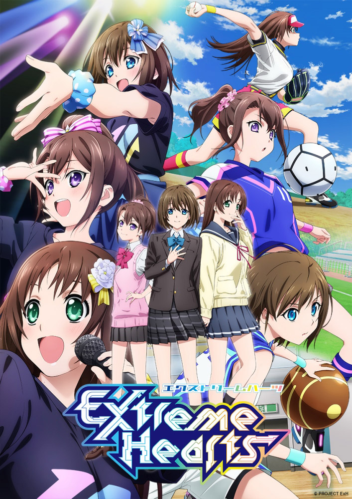Extreme Hearts Anime Sport Basketball Football Chant Idol Trailer Teaser Personnages Date de sortie 9 juillet 2022 Anime été 2022