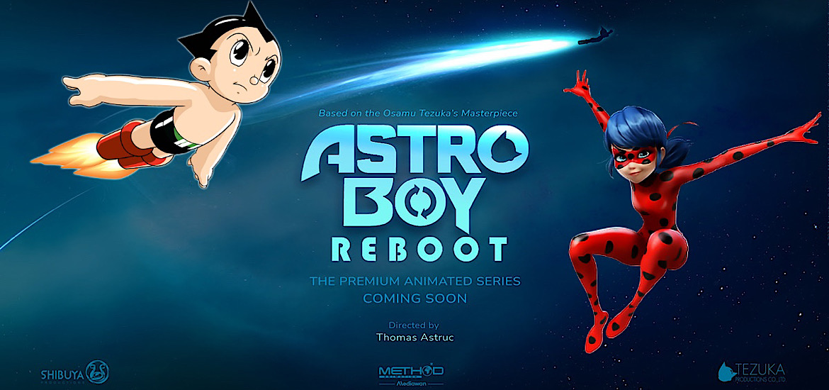 Astro Boy Reboot Thomas Astruc Miraculous Ladybug Shibuya Productions Mediawan Tezuka Productions Osamu Tezuka Premier Anime 3DCGI Astro le petit robot Date de sortie 2024 Teaser Vidéo Bande-annonce Synopsis Résumé