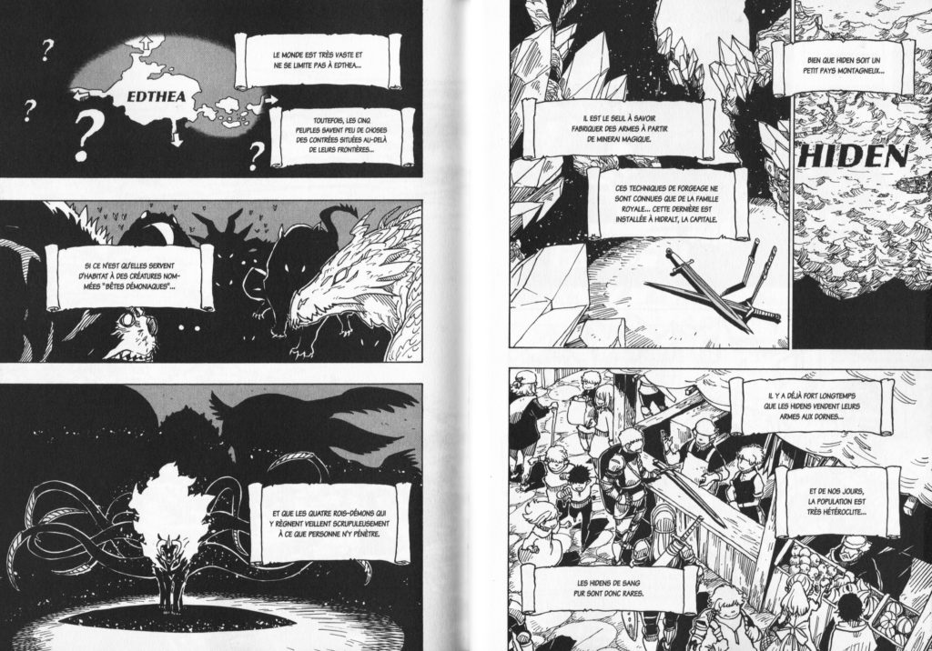 Les Trésors du Nain Clevatess Tome 1  Avis Review Critique Yuji Iwahara Ki-oon éditions Démon Dark Fantasy Synopsis Présentation 
