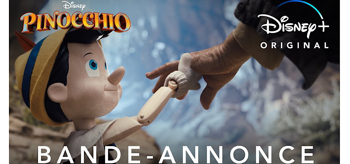 Trailer Pinocchio Bande-annonce vidéo date de sortie 8 septembre 2022 Disney+ film live action tom hanks