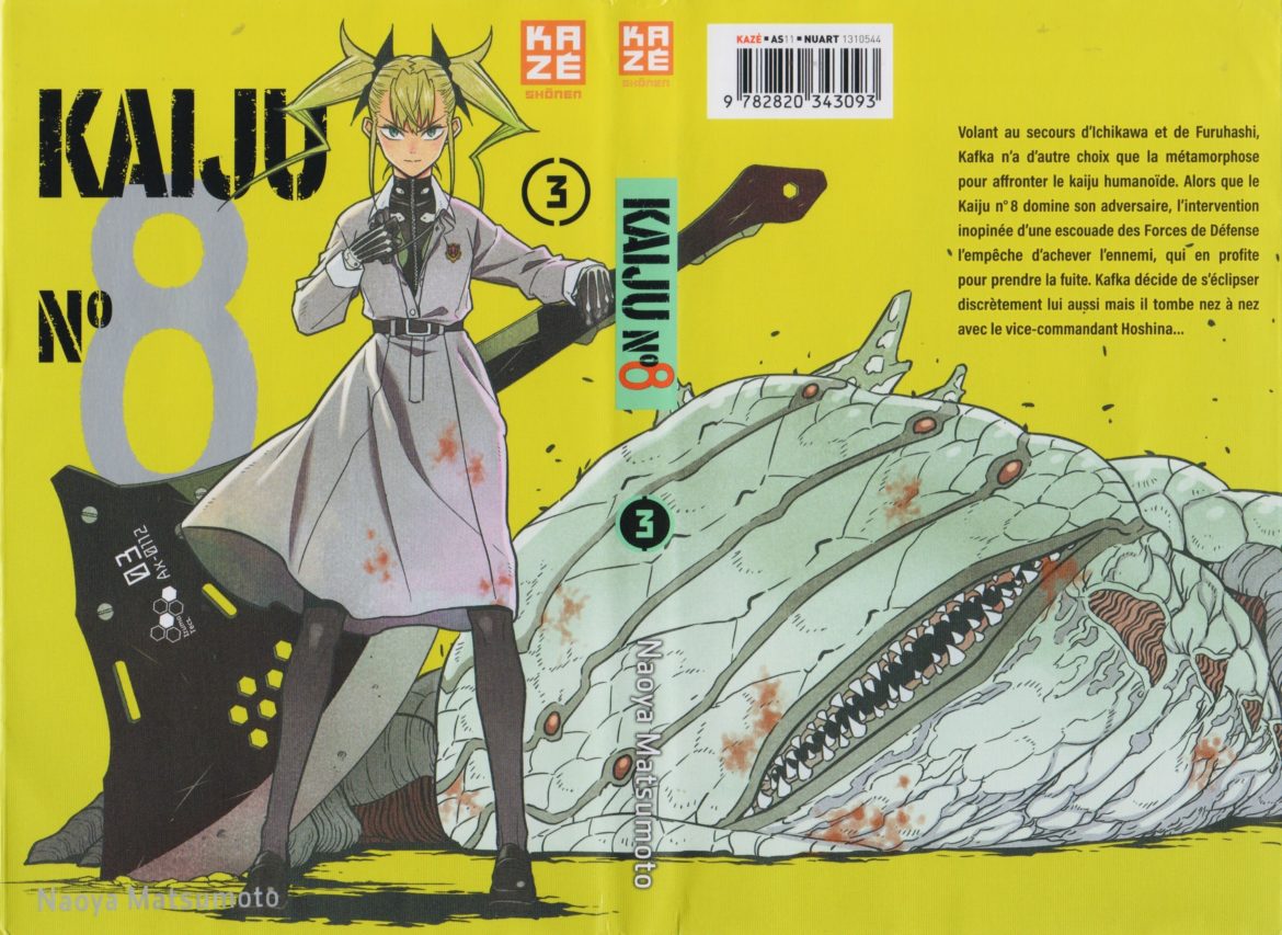 Les Trésors du Nain : Kaiju N°8 - tome 3 - Classique mais efficace ! - Gaak