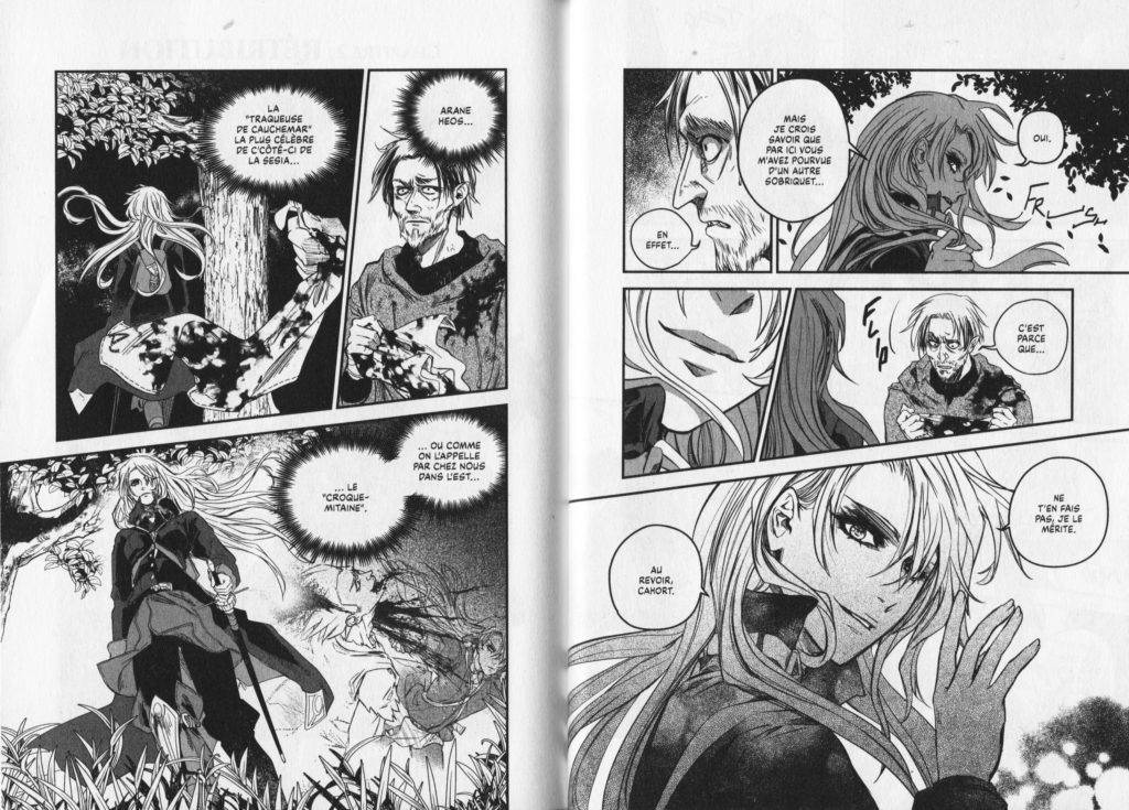 Oneira Manga Avis Review Critique Kana éditions CAB Federica di Meo Dark Fantasy The Witcher Arane Heos Les Trésors du Nain Tome 1 