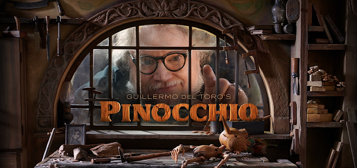 Pinocchio Guillermo del Toro Trailer Bande-annonce Netflix Date de sortie Décembre 2022 Adaptation Film d’animation Stop Motion Ewan McGregor Cricket David Bradley Gregory Mann