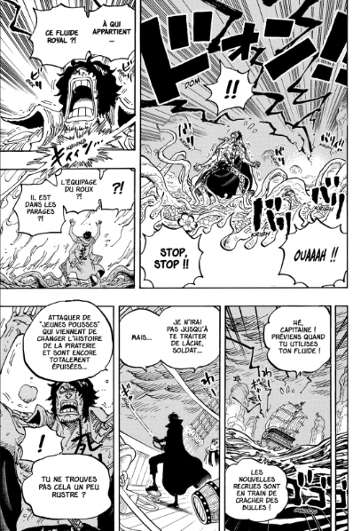 One Piece Couverture Chapitre Review Avis Critique Scan 1055 VF Manga Plus OP FR Shanks Ryokugyu Pluton Road Poneglyphe