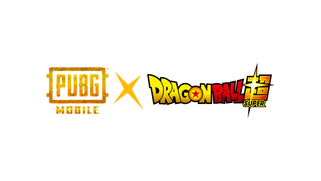 Visuel donné par le Twitter officiel de PUBG mobile pour Dragon ball super