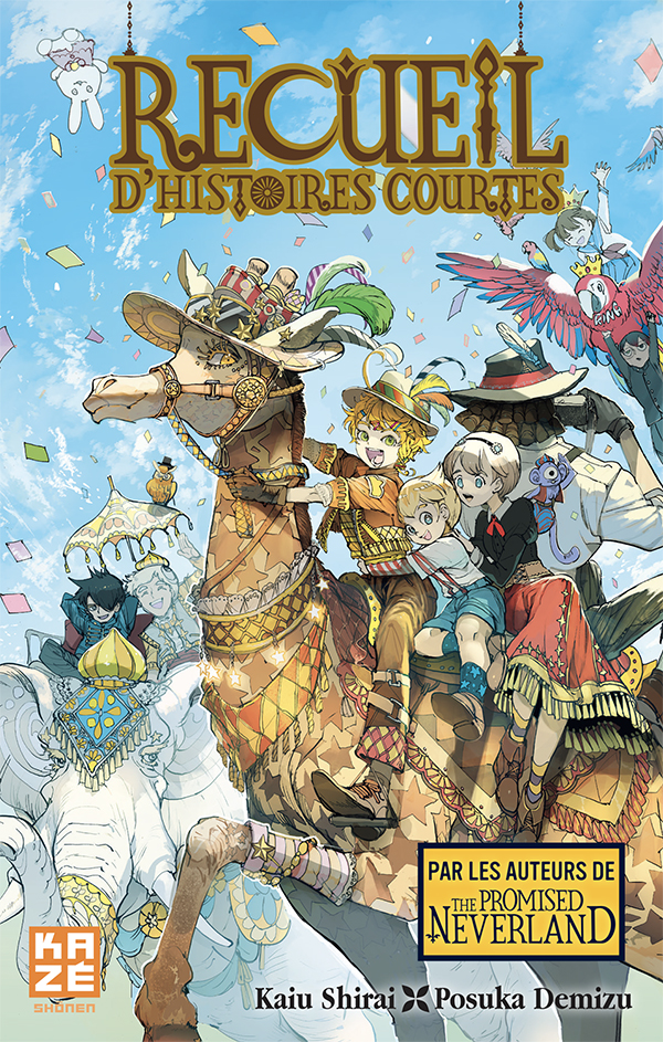 Recueil d’histoires courtes Posuka Demizu Kaiu Shirai Kazé Manga Crunchyroll The Promised Neverland Epilogue TPN Date de sortie 24 août 2022  Manga