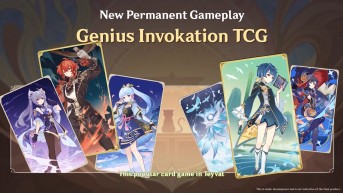Nouveau jeu de cartes Genshin Impact