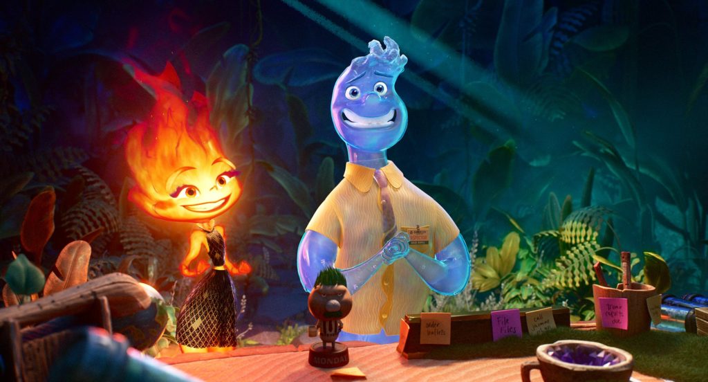 Elemental Pixar Film d’animation Elementaire Date de sortie 16 juin 2023 Trailer Bande-annonce Vidéo Ember Wade Disney 