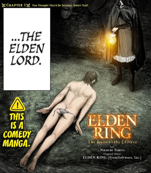 Le manga Elden Ring : La route vers l'Erdtree est un gag manga !