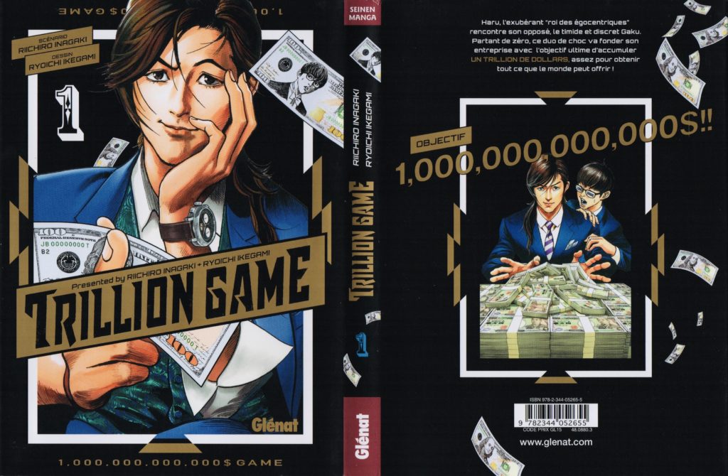 Trillion Game Avis Review Critique Tome 1 Riichiro Inagaki Ryoichi Ikegami Les Trésors du Nain Seinen 