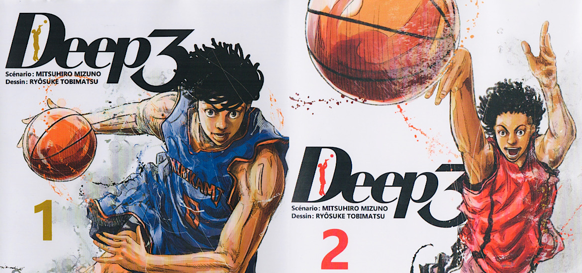 Deep 3, Avis, Review, Critique, Mangetsu, Manga de sport, sport, basketball, Shonen, Mitsuhiro Mizuno, Ryosuke Tobimatsu, Les Trésors du Nain,