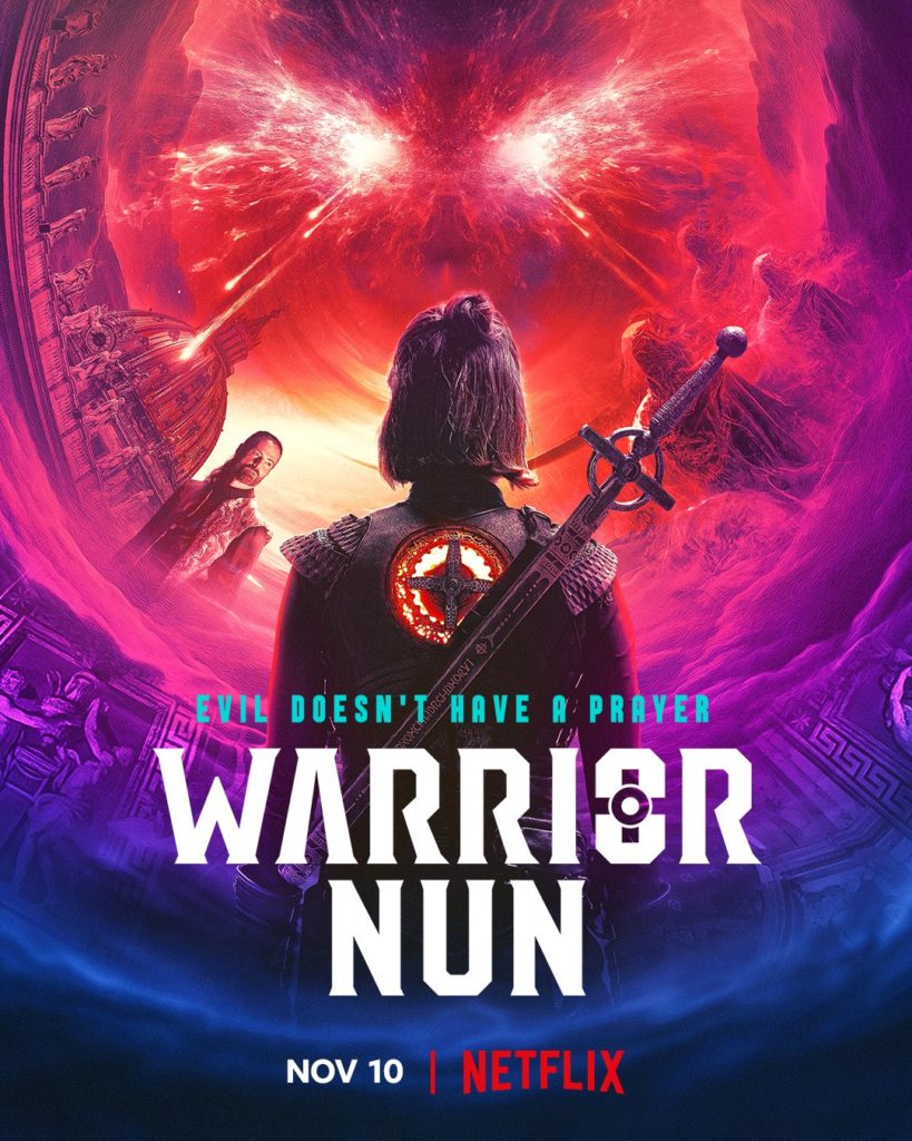 Warrior Nun Saison 2 Teaser Date de sortie 10 novembre 2022 Hiver 2022 Netflix Série Comic Book Ben Dunn S2 suite Trailer Bande-annonce Vidéo Netflix Geeked Week